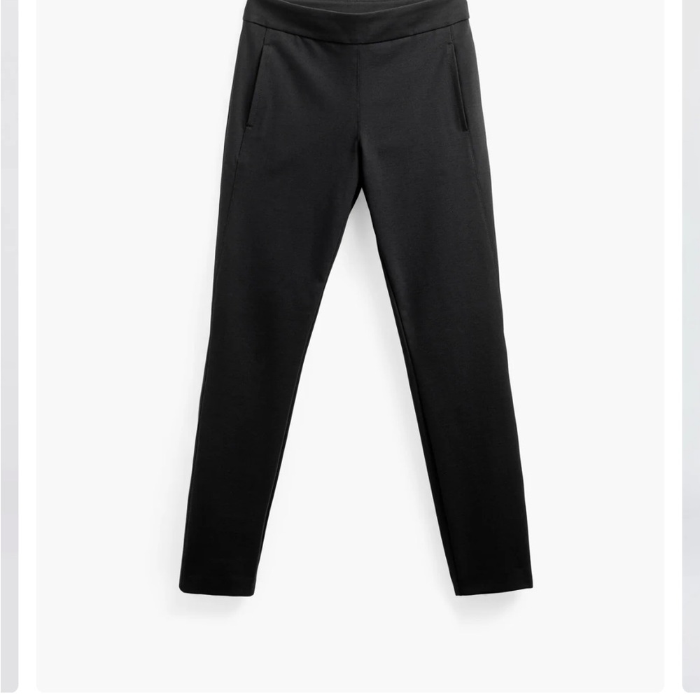 Ministry of Supply Women's Fusion Straight Leg Pant XL Black NWT